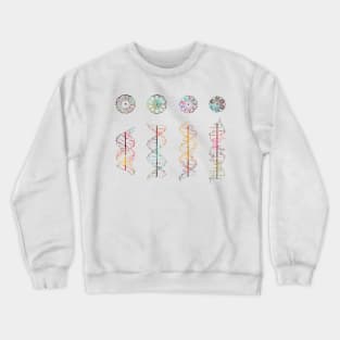 A-,B-,C- and Z-DNA Crewneck Sweatshirt